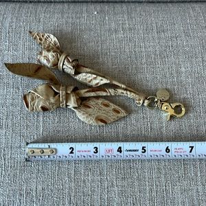 BRAHMIN | ROSE KEYCHAIN